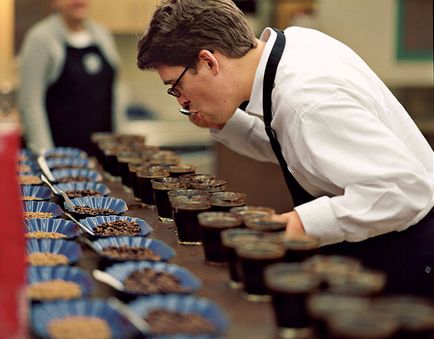 Treaba de vis cum ar fi degustarea cafelei, timpul de cafea