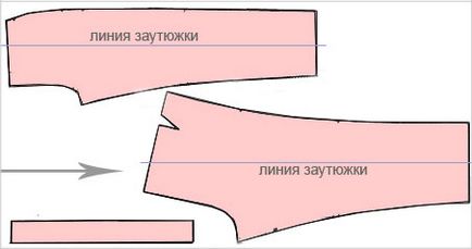 Рязане изрязани панталони панталони оформление и потреблението плат