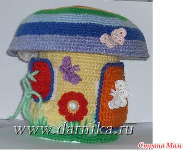 Dezvoltarea jucăriilor - ciupercă - Teremok - tricotat - țara-mamă