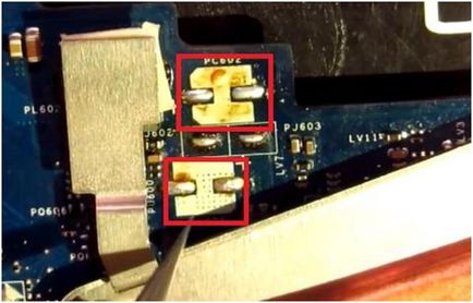 Repararea laptopului toshiba prin satelit c660-28k (la-7201p)
