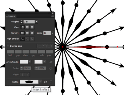 Redați raze retro în Adobe Illustrator