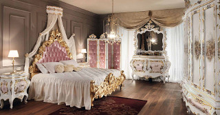 Luxus mennyezet a barokk stílusú, mos Siling - szerelés álmennyezet a Moszkva és környéke