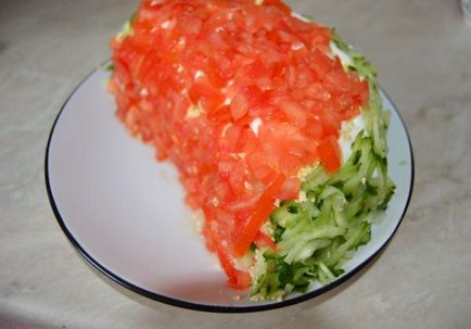 Saláta „görögdinnye szelet” (görögdinnye) Saláta „görögdinnye szelet”