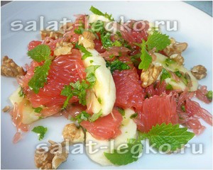 Salate cu grapefruit