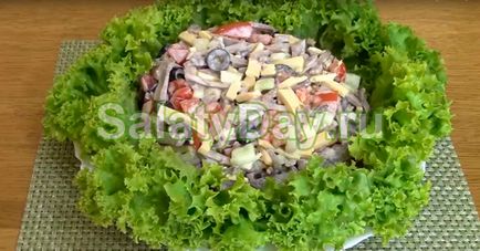 Салат зі свинячого мови - блюдо для будь-якого випадку рецепт з фото і відео