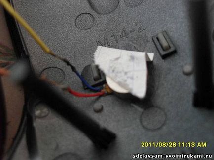 Funcția de vibrație la domiciliu într-un mouse computer, o clasă de master cu propriile mâini