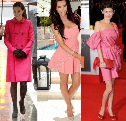 З чим носити рожеве плаття і рожеві речі рожевий колір в одязі