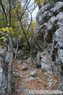 Шайтан-Мердвен (чортова драбина), гори, долини, яйли, урочища, пам'ятки криму