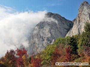 Shaitan-merdven (scara diavolului), munți, văi, yail, tracturi, repere Crimeea