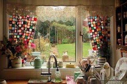 Perdele patchwork cu propriile mâini fotografie în interior, lecții video cu propriile mâini