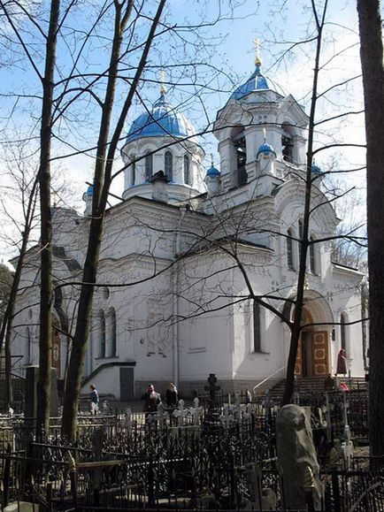 Cimitirul Shuvalovskoe, harta Sankt Petersburg, administrație
