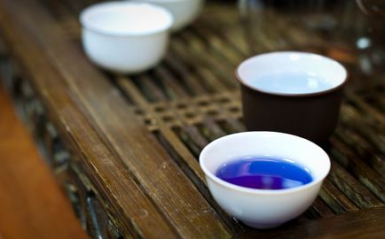 Ceai albastru din Thailanda - proprietăți utile, cum să preparați ceai albastru