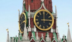 Hányszor egy nap kanyargós Chimes Spasskaya torony a Kreml