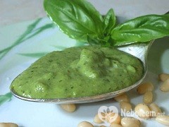 Pesto - egy receptet, előkészítése, alkalmazása