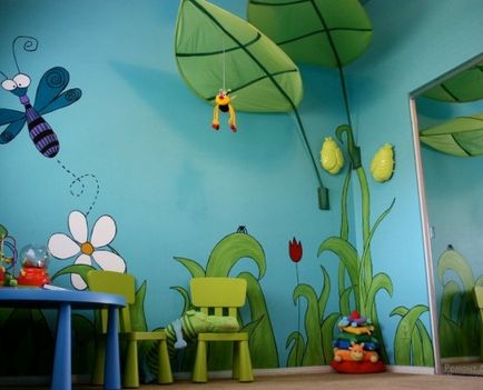 Modern design ötleteket és megoldásokat tervezni a gyermek szobájába
