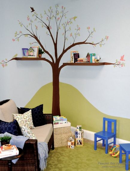 Modern design ötleteket és megoldásokat tervezni a gyermek szobájába