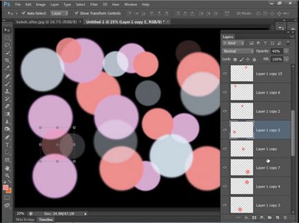 Létrehozása Bokeh Photoshop soohar - órákat Photoshop 3D grafikák és fotók