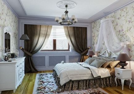 Стиль прованс в інтер'єрі, дизайні спальні на фото оформлення маленької дитячої спальні в стилі