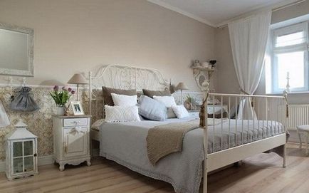 Stilul Provence în interior, designul dormitorului pe designul foto al unui dormitor pentru copii mici în stil