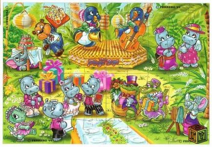 Весілля happy hippo 1999 року - toyfaq
