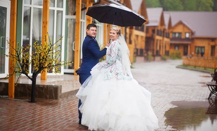 Nunta în stilul de viață ploaie