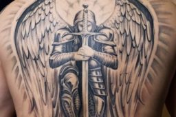 Tattoo Mihály Arkangyal fotók, vázlatok és értékek