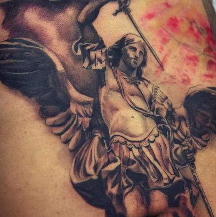 Татуювання архангел значення тату, 35 фото, ескізи