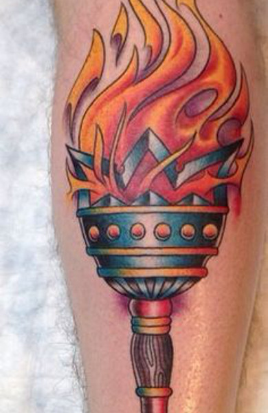 Tattoo torch - valoare, schițe de tatuaje și fotografii