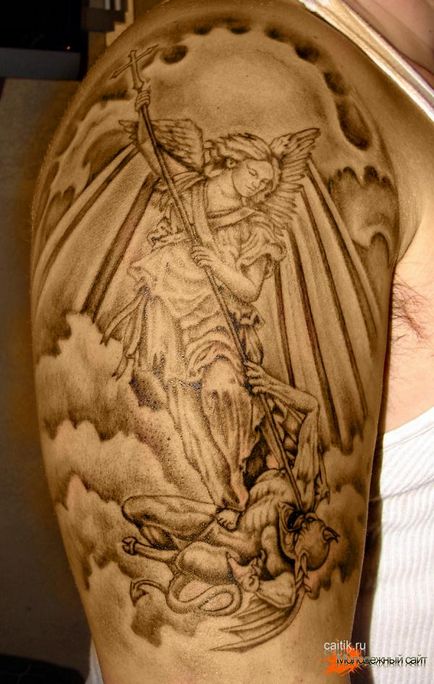 Tatuajele arhanghelului Mihail și semnificația lor