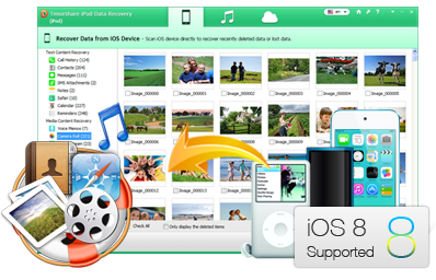 Tenorshare ipod adatmentés, talpra törölt vagy elveszett fájlokat iPod (fájlok) Tenorshare ipod adatmentés, talpra törölt vagy elveszett fájlok ipod