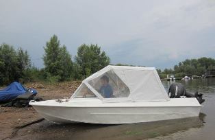 Tent pe barca din Crimeea - croitor la comandă, mens awning