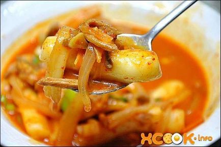 Tokpokki - recept fotókkal, hogyan kell főzni koreai ételek otthon