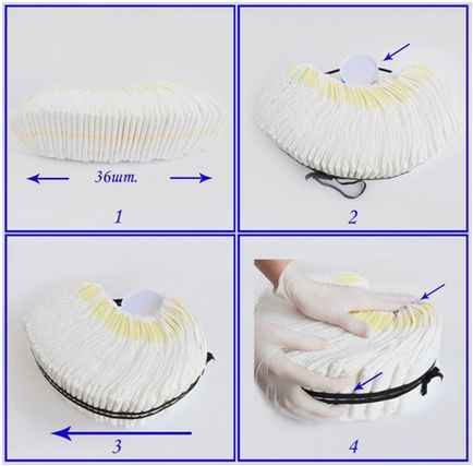 Торт з памперсів своїми руками