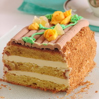 Cake mese klasszikus recept, összetevők, az összetétel, kalória, ár, súly, fotó, történet torta