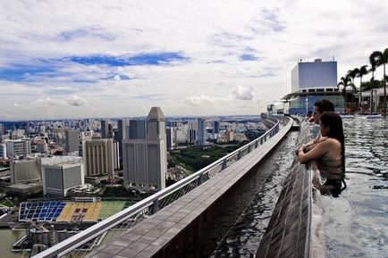 Unicul hotel marina nisipurile nisipului din Singapore (27 fotografii)