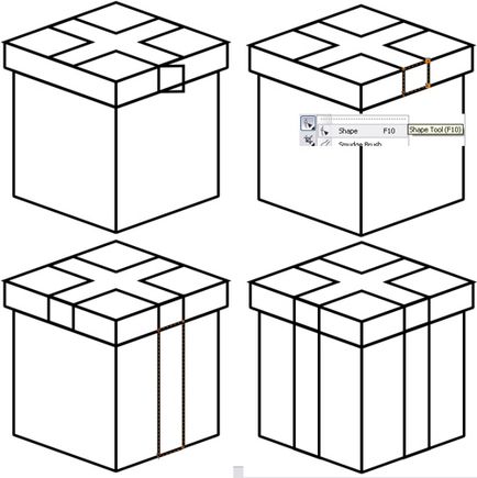 Уроки coreldraw подарункова коробочка - coreldraw - програмні продукти