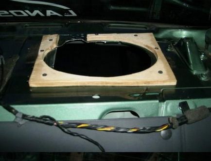 Instalarea difuzoarelor în raftul din spate Chevrolet Lanos - totul despre chevrolet, chevrolet, foto, video, reparații,