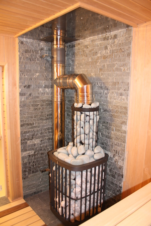 Instalarea, comandarea, întreținerea sobelor pentru arderea lemnului pentru sauna din Vesuvius