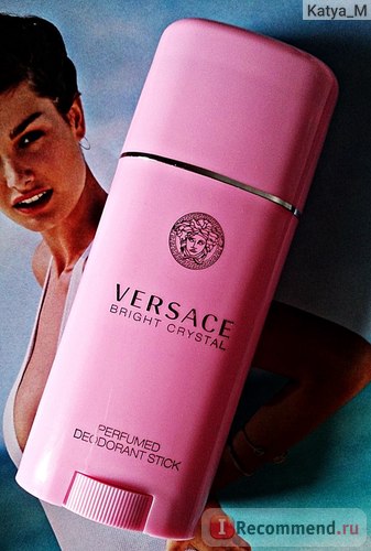 Versace bright crystal deodorant stick - «♕мой маленький помічник, який він чи варто своїх грошей
