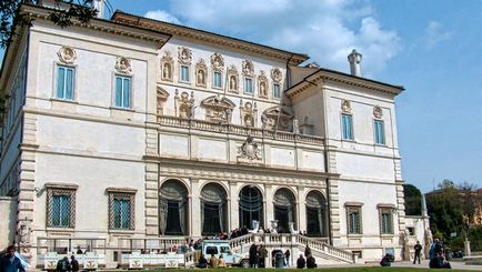 Villa Borghese din Roma, Borghese Gallery pe hartă