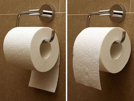 Iată cum să închideți în mod corespunzător hârtia igienică