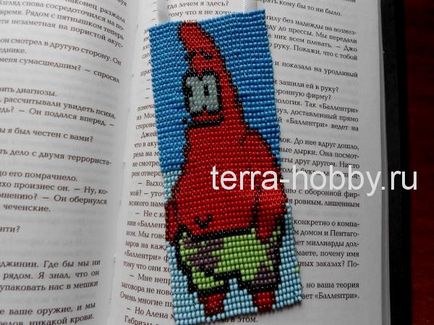 Marcați marginea tehnicii de țesere manuală (manuală) Marcați margele în tehnica de țesut de mână