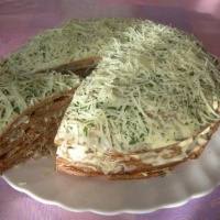 Закусочні торти - (більше 30 рецептів) з фото на