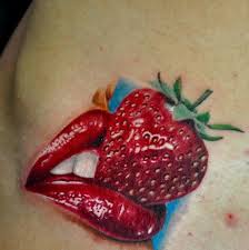Semnificația tatuajului de căpșuni, tri-tatuaj