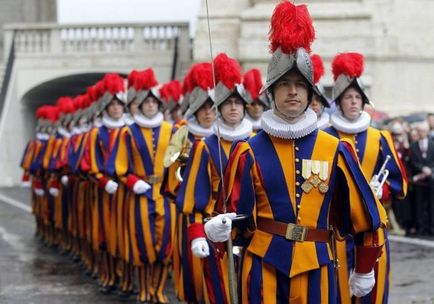 10 Фактів про швейцарської гвардії Ватикану - православний журнал - Фома