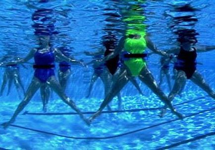 Aqua aerobics pentru pierderea în greutate, descrieri detaliate ale exercițiilor cu fotografii și videoclipuri, sfaturi despre cum și când
