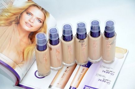Base alatt smink Oriflame kitartó tonális alapján az egyik illuskin és örök, Giordani arany és (hang) Base alatt smink Oriflame kitartó tonális alapján az egyik illuskin és örök, Giordani arany és