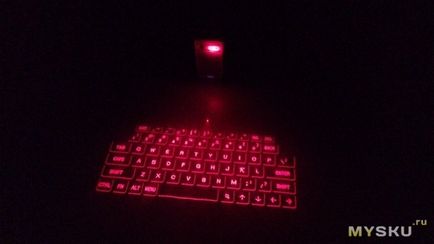 Tastatură laser cu proiecție Bluetooth