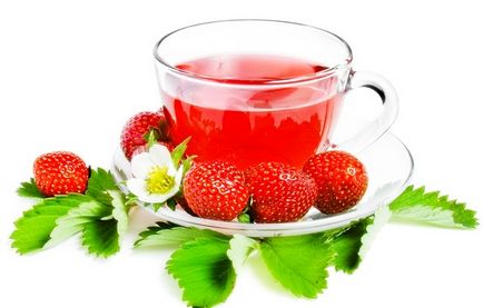 Ceai de la frunze de căpșuni, bun și rău, recenzii