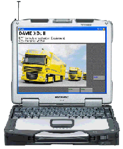 Scaner de diagnosticare Daf vci-560 pentru camioane